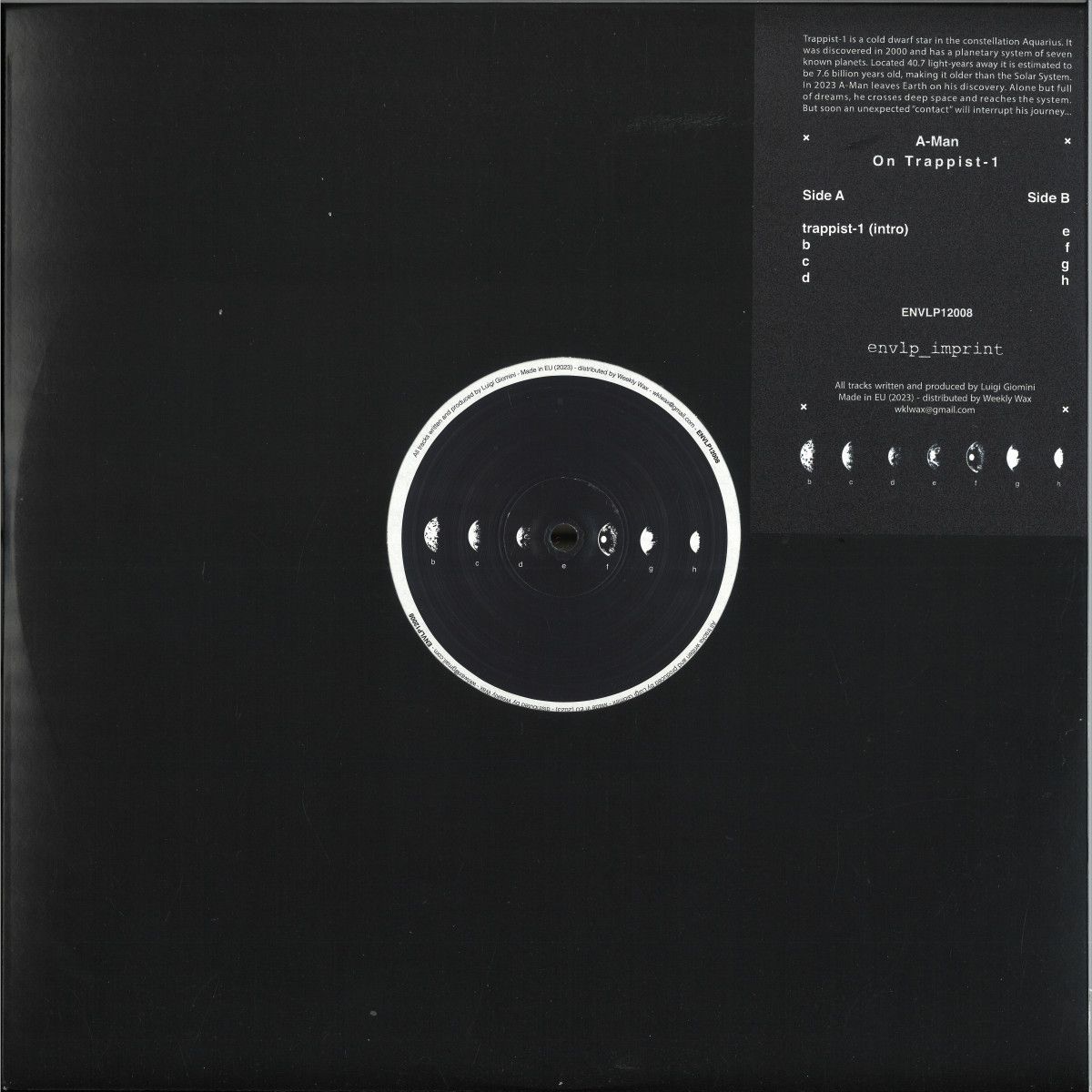 A-Man - To Trappist-1 | envlp_imprint (ENVLP12008) - main