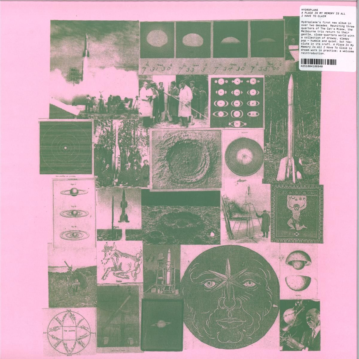 Hydroplane - A Place In My Memory Is All I Have To Claim (LP) | Efficient Space (ES046)