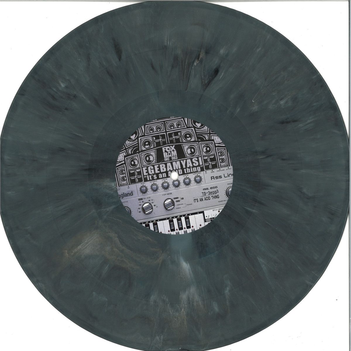 Egebamyasi - It's An ACID Thing EP | FOXBAM INC (FBI003GREYWHITEBLACK)