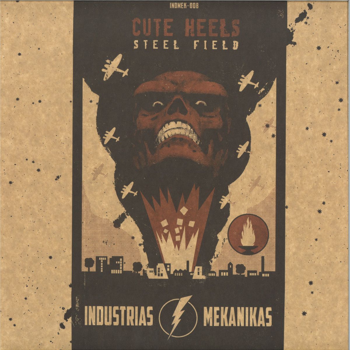 Cute Heels - STEEL FIELD EP | Industrias Mekanikas (INDMEK-008)