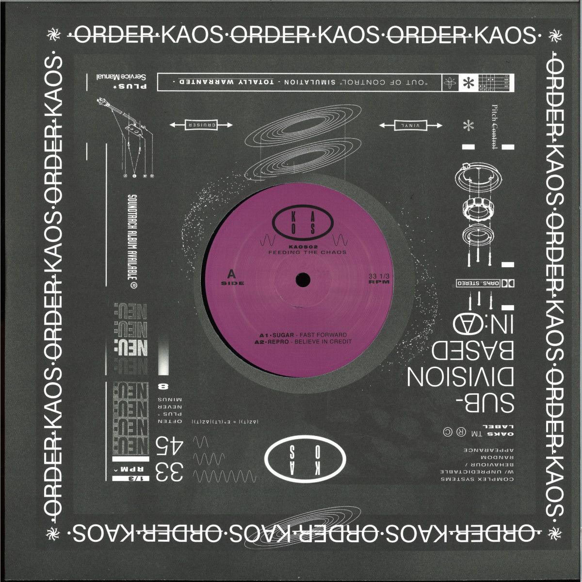 Sugar  &  Repro  &  Schacke  &  Rune Bagge - Feeding The Chaos | KAOS (KAOS02)