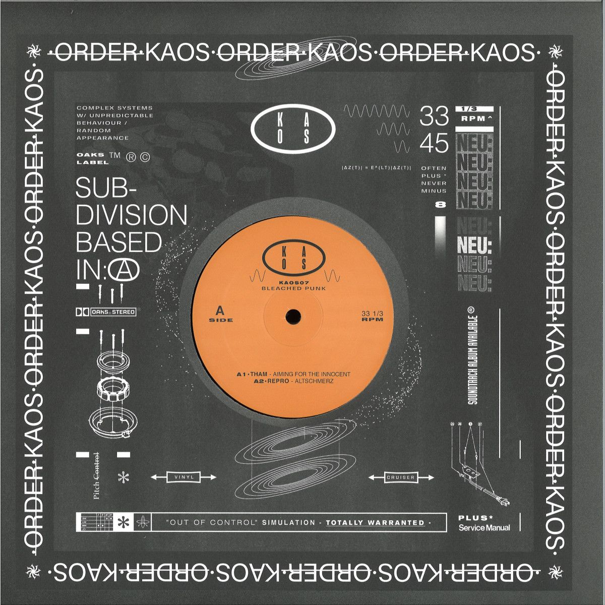 Various - Bleached Punk | KAOS (KAOS07R) - main Various - Bleached Punk | KAOS (KAOS07R) - main