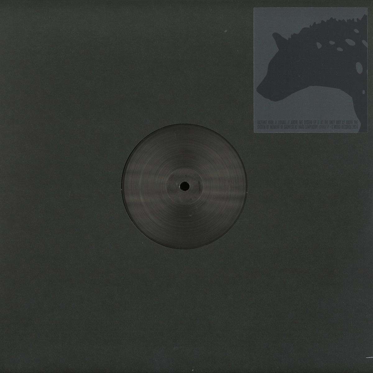 Lidvall - Above the system EP | Kazerne (KAZERNE008) - main