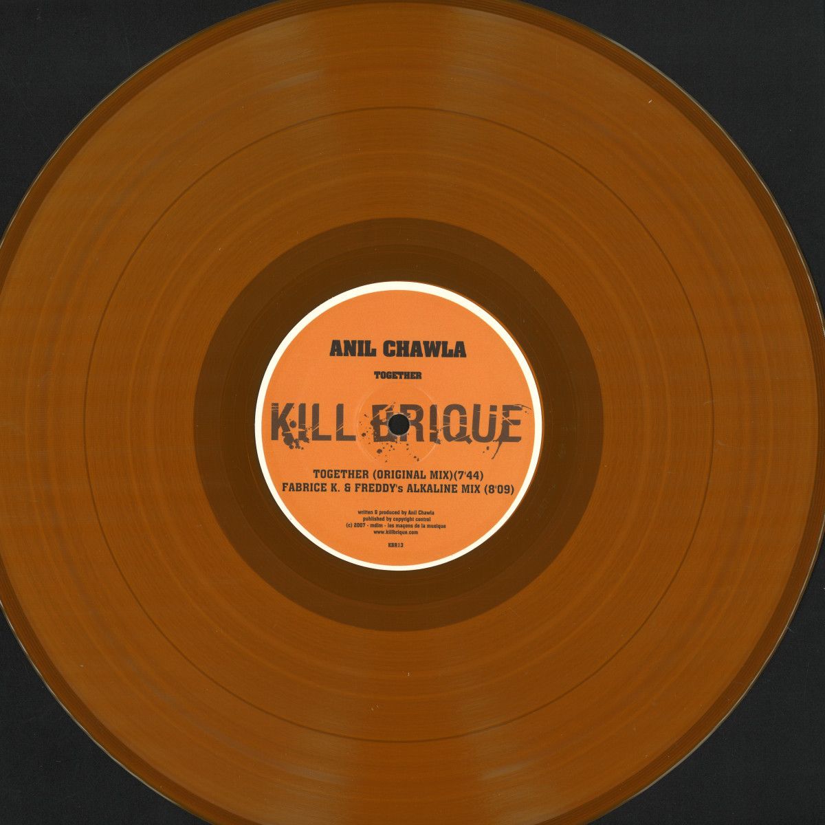 Anil Chawla - Together | Kill Brique (KBR13) - main Anil Chawla - Together | Kill Brique (KBR13) - main
