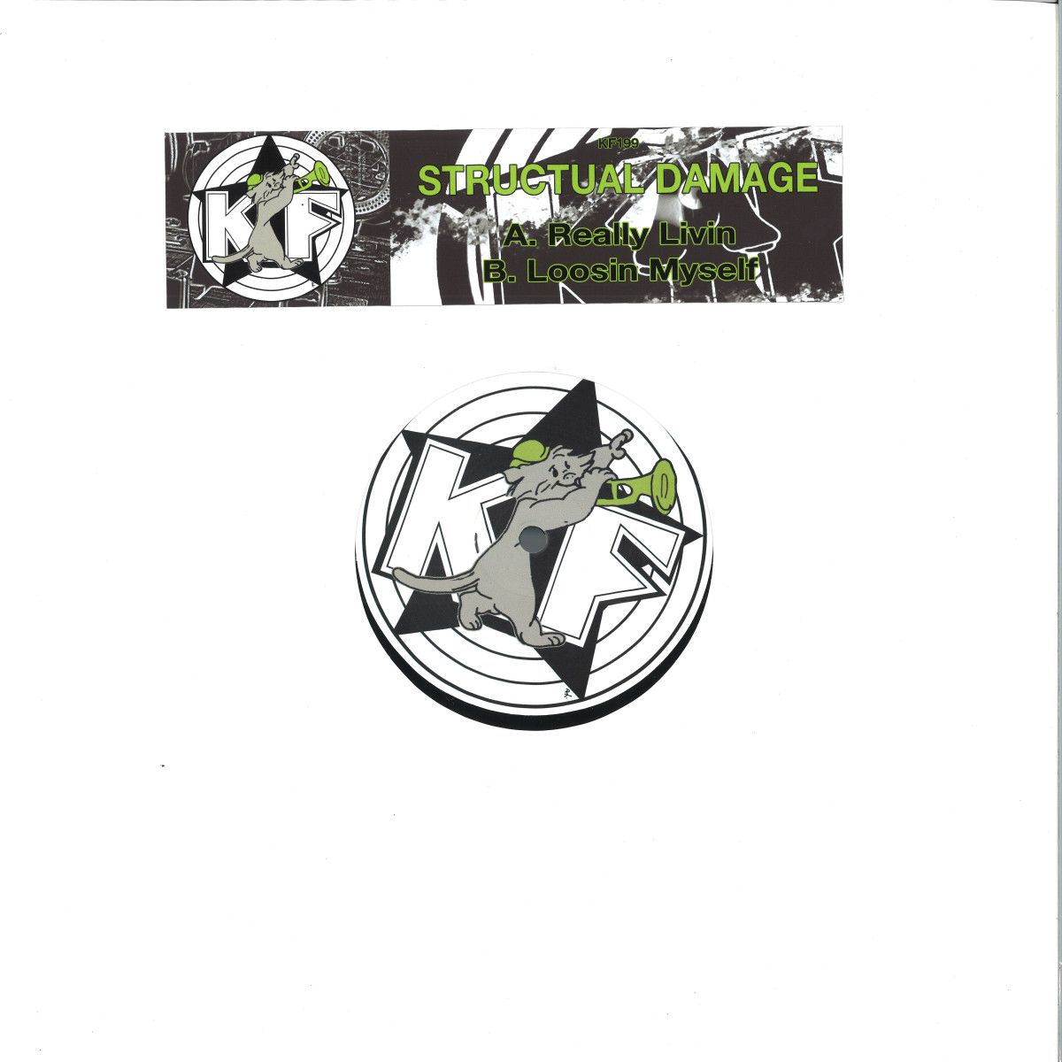 Structual Damage - Really Livin EP | Kniteforce Records (KF199) - main