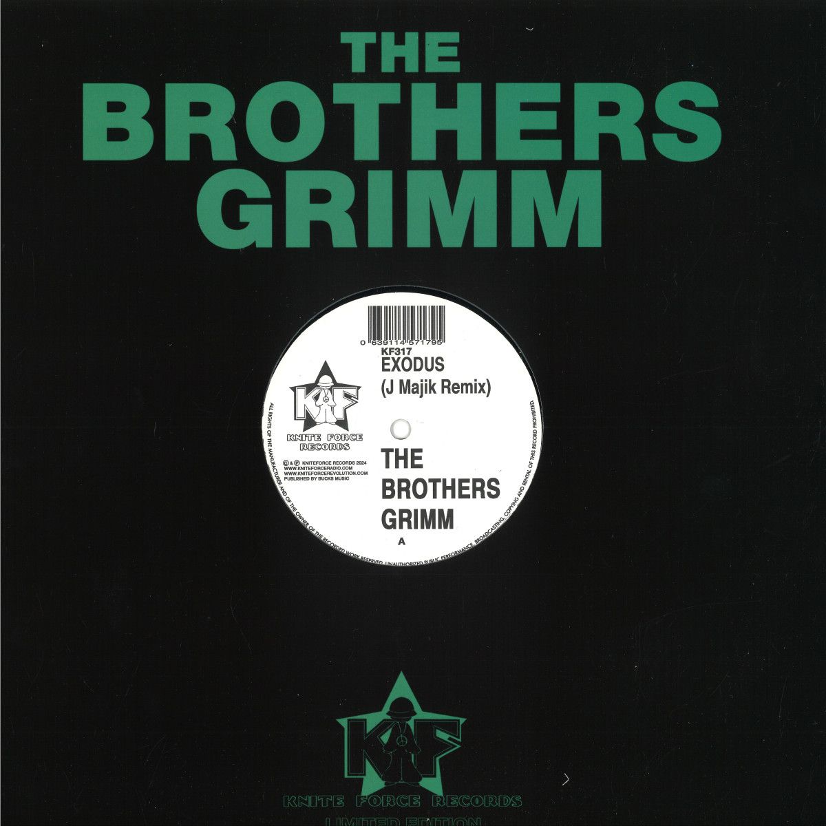 The Brothers Grimm - Exodus Remix EP | Kniteforce Records (KF317) The Brothers Grimm - Exodus Remix EP | Kniteforce Records (KF317)