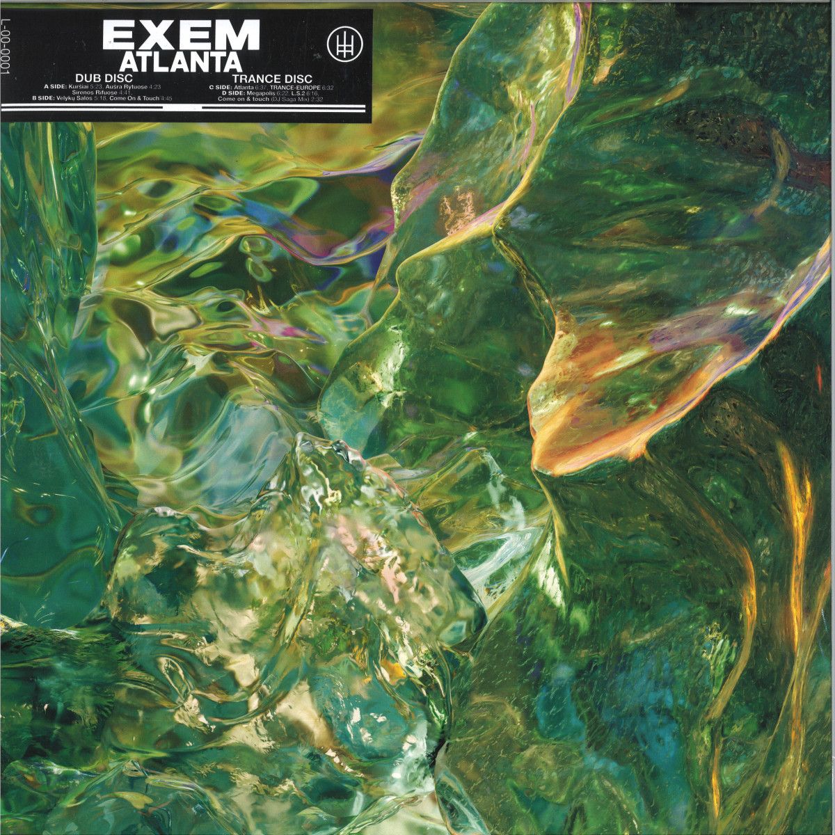 Exem - ATLANTA LP 2x12" | Lizdas Club Records (L–0001) - main
