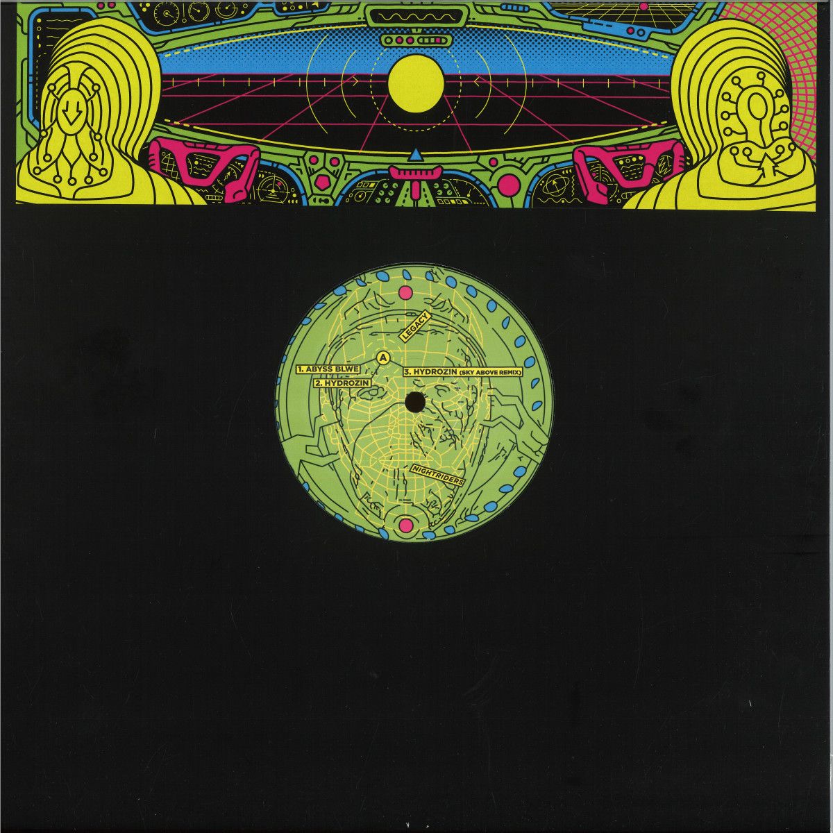 Legacy X Sky Above - Nightriders EP | LGYSKAB (LGYXSKAB001) - main