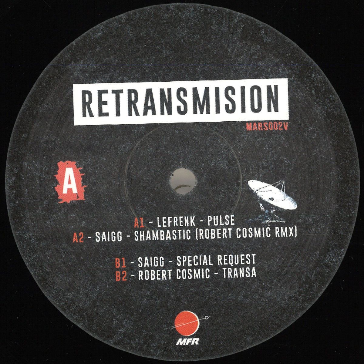 Various - Retransmision | MARS FREQUENCY RECORDS (MARS002V) - main