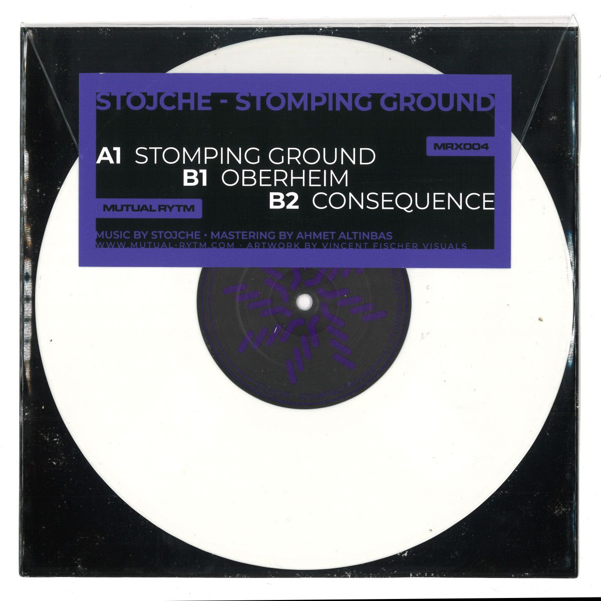 Stojche - Stomping Ground 10" | Mutual Rytm (MRX-004) - main Stojche - Stomping Ground 10" | Mutual Rytm (MRX-004) - main