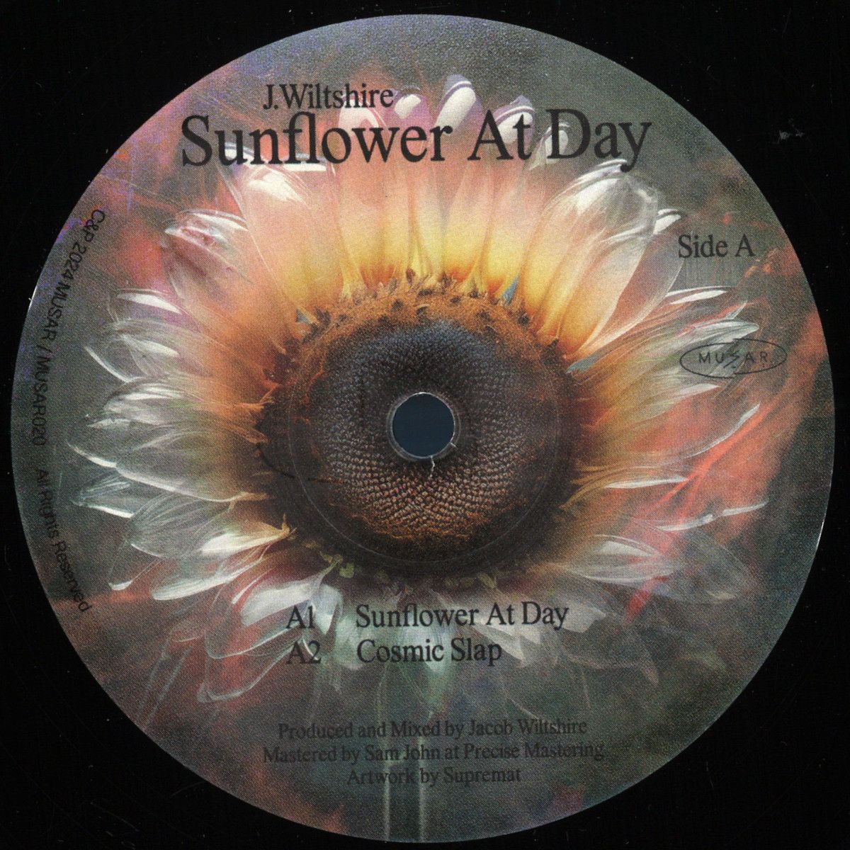 J.wiltshire - Sunflower At Day | Musar Recordings (MUSAR020) J.wiltshire - Sunflower At Day | Musar Recordings (MUSAR020)