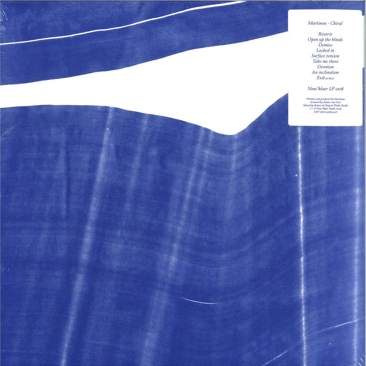 Martinou - Chiral LP 2x12" | Nous klaer Audio (NOUSLP008)