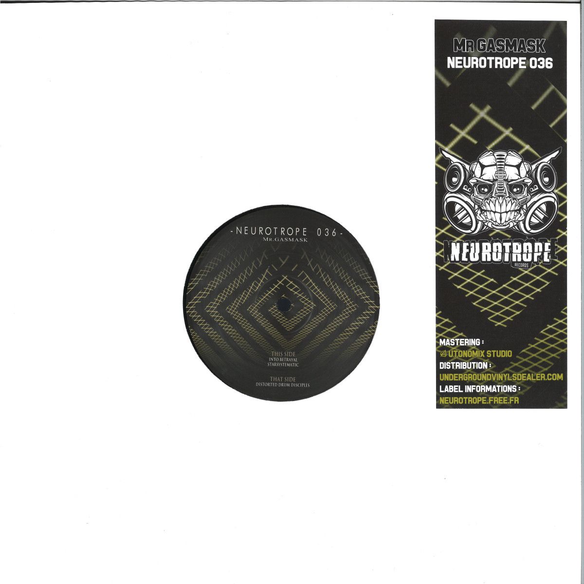 Mr Gasmask - Into Betrayal | NEUROTROPE (NRT036) - main