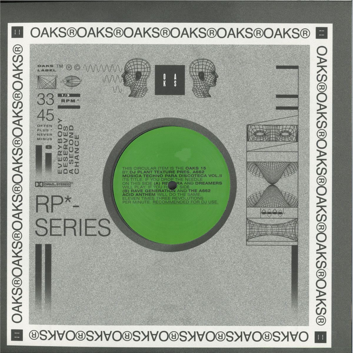 Dj Plant Texture & A662 - Música Techno Para Discoteca Vol.2 | Oaks (OAKS15MTPD2RP) - main Dj Plant Texture & A662 - Música Techno Para Discoteca Vol.2 | Oaks (OAKS15MTPD2RP) - main