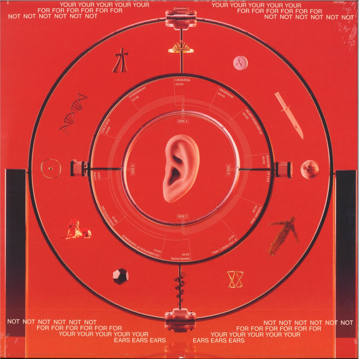 Sun Genam - Not For Your Ears LP 2x12" | Oracle Bones (OB005) - main