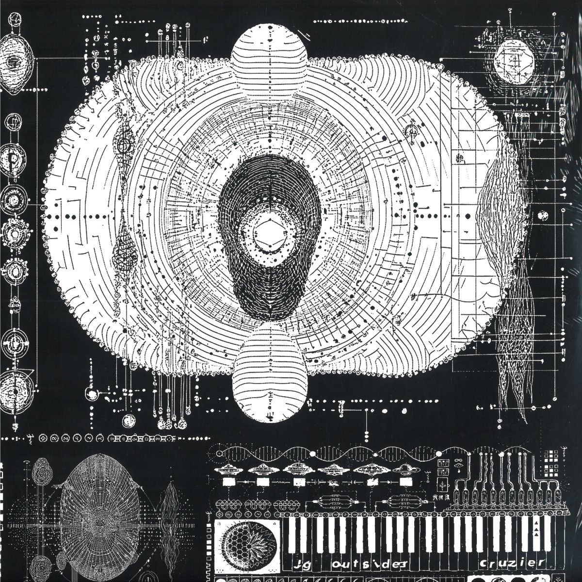 Jg Outsider - CRUZIER EP 180g | Oraculo Records (OR132) - main