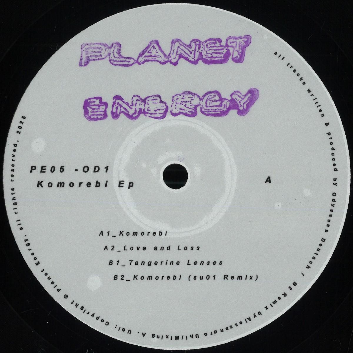 OD1 - PE05 | Planet Energy (PE05)