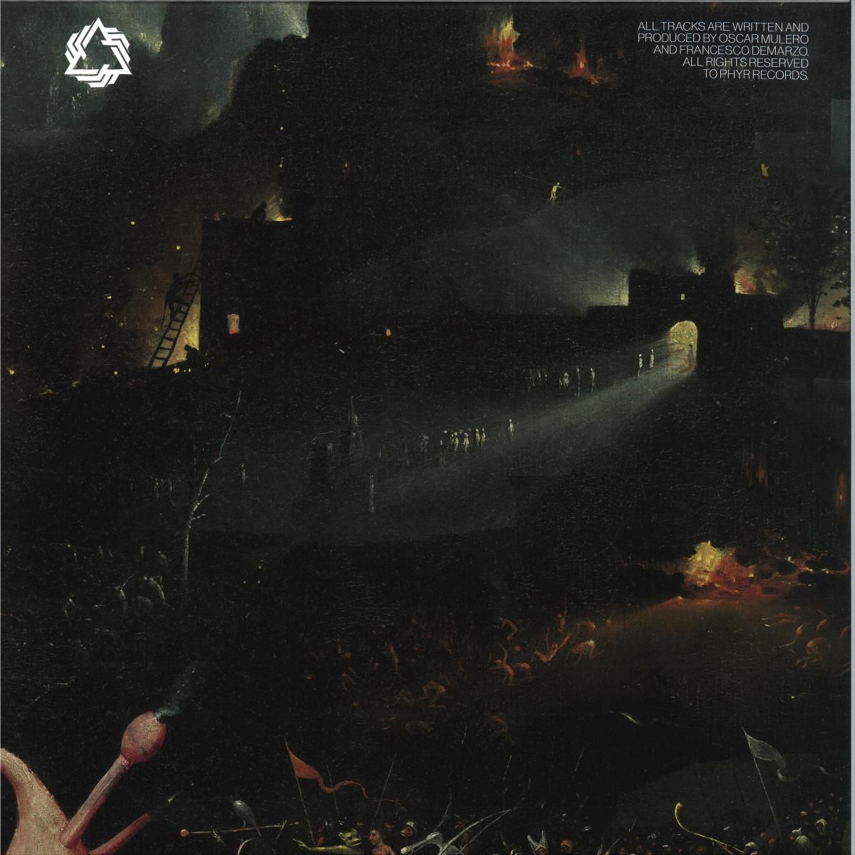 Oscar Mulero  &  Pyramidal Decode - Il Poema 2x12" | Phyr Records (PHYR005) - main