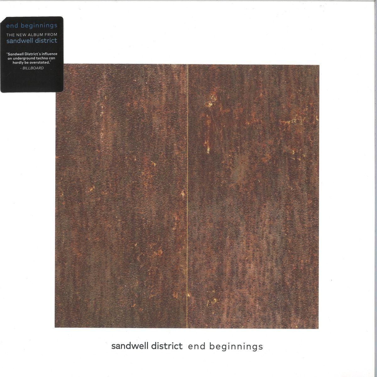 Sandwell District - End Beginnings LP 2x12" | Point Of Departure (PODR012LPG) - main