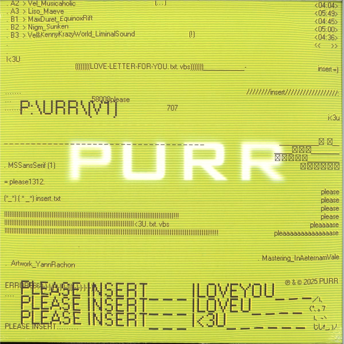 Various - PleaseInsert ILoveYou | Purr (PURRV001) Various - PleaseInsert ILoveYou | Purr (PURRV001)