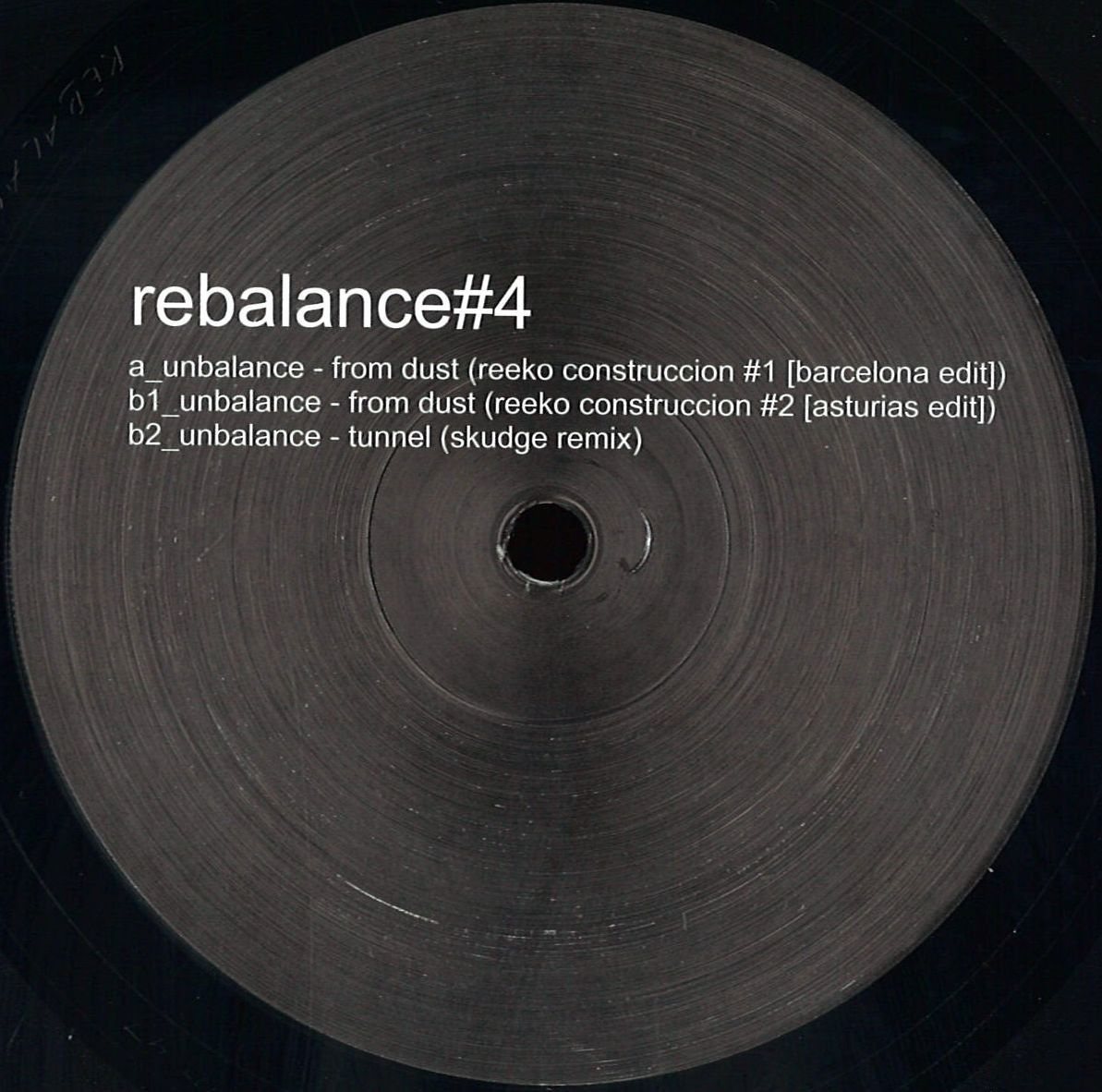 Unbalance - Reeko & Skudge Remixes | Rebalance (REBALANCE004) - main Unbalance - Reeko & Skudge Remixes | Rebalance (REBALANCE004) - main
