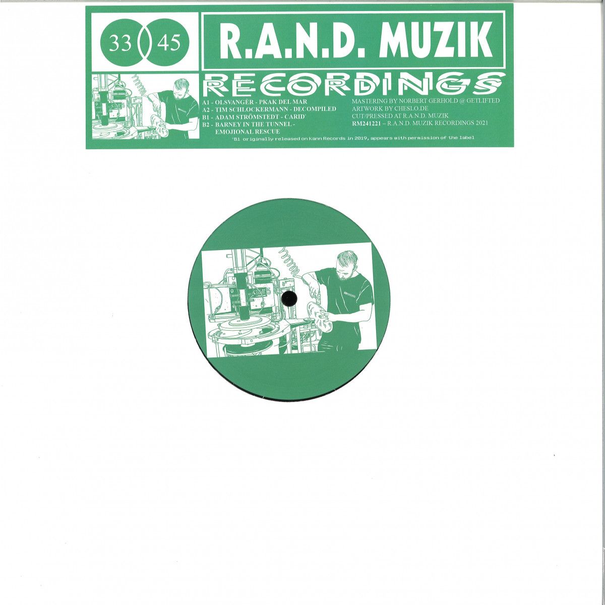 Various - RM241221 | R.A.N.D. Muzik Recordings (RM241221) - main