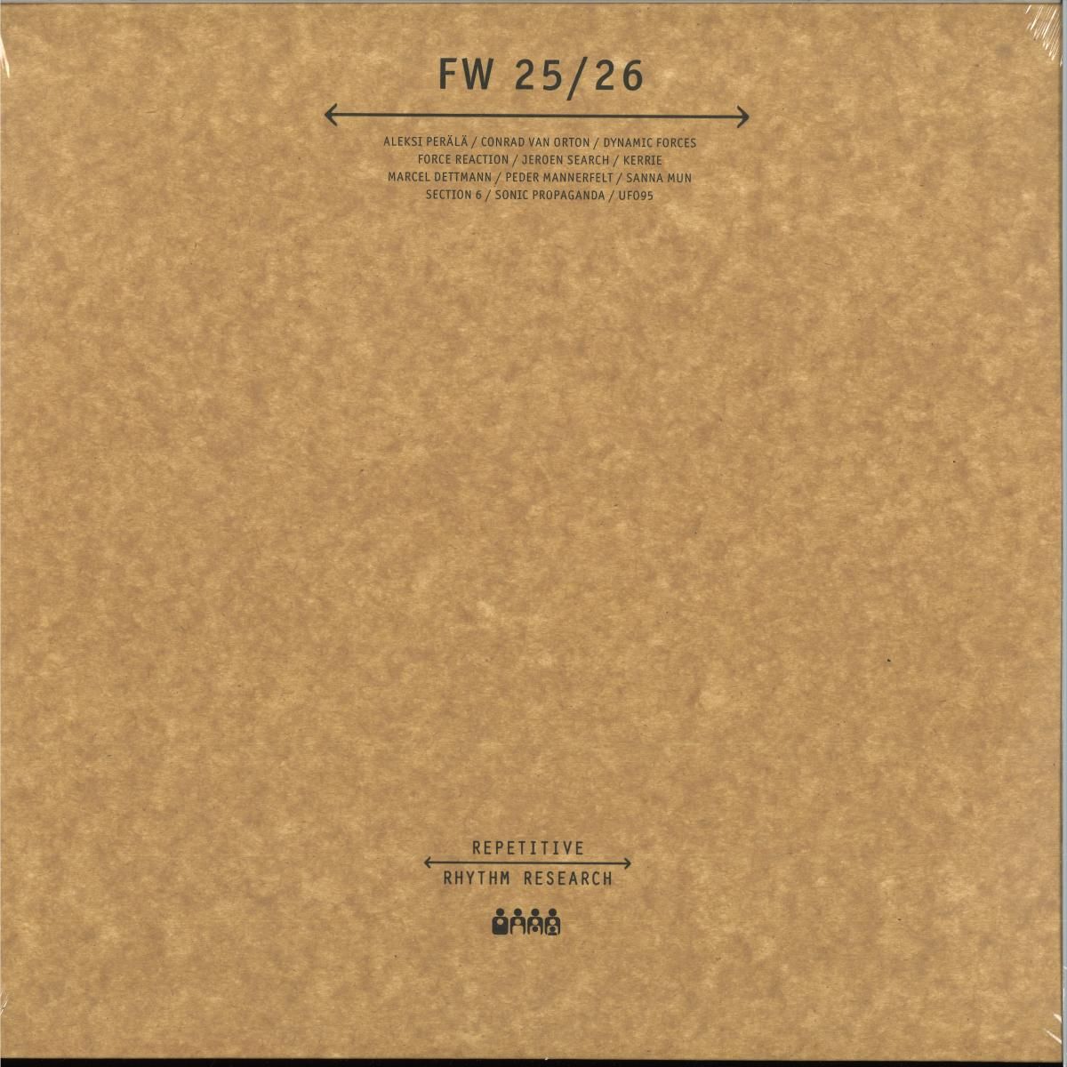 Various - FW 25/26 LP 3x12" | Repetitive Rhythm Research (RRR016) Various - FW 25/26 LP 3x12" | Repetitive Rhythm Research (RRR016)