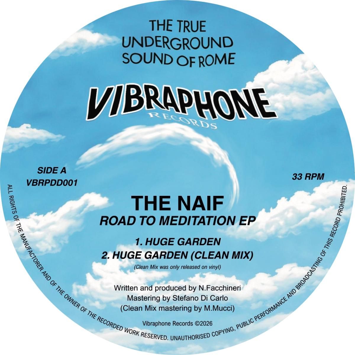 THE NAIF - Road To Meditation EP | Vibraphone Records (VBRPDD001) - main