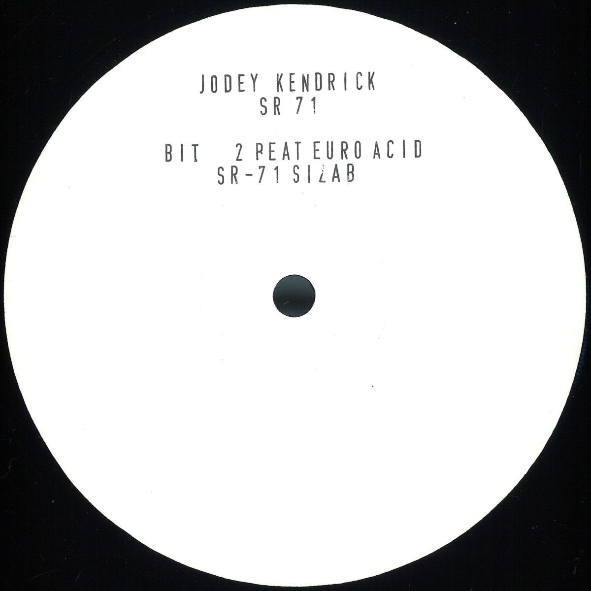 Jodey Kendrick - SR 71 | Furthur Electronix (SPECIAL008) Jodey Kendrick - SR 71 | Furthur Electronix (SPECIAL008)