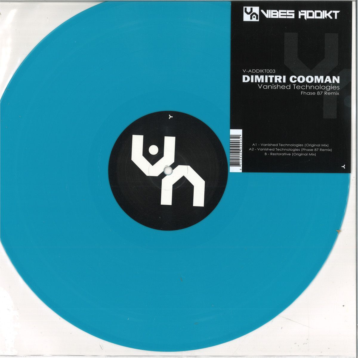 Dimitri Cooman - VANISHED TECHNOLOGIES | VIBES ADDIKT (V-ADDIKT003) Dimitri Cooman - VANISHED TECHNOLOGIES | VIBES ADDIKT (V-ADDIKT003)