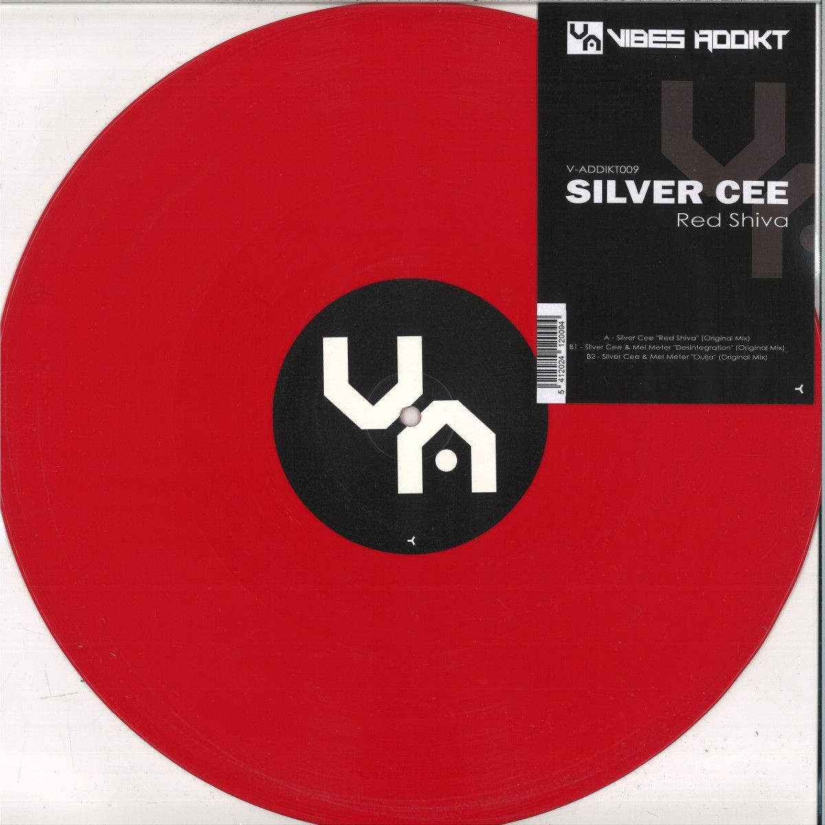 Silver Cee - RED SHIVA | VIBES ADDIKT (V-ADDIKT009) Silver Cee - RED SHIVA | VIBES ADDIKT (V-ADDIKT009)