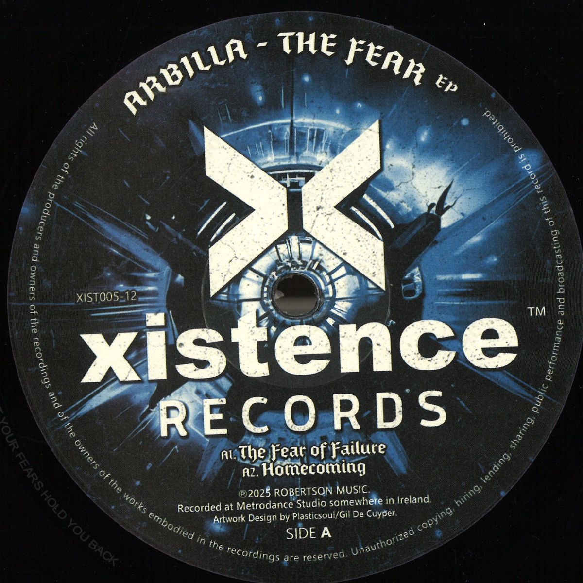 Arbilla - THE FEAR EP | Xistence (XIST005-12) - main
