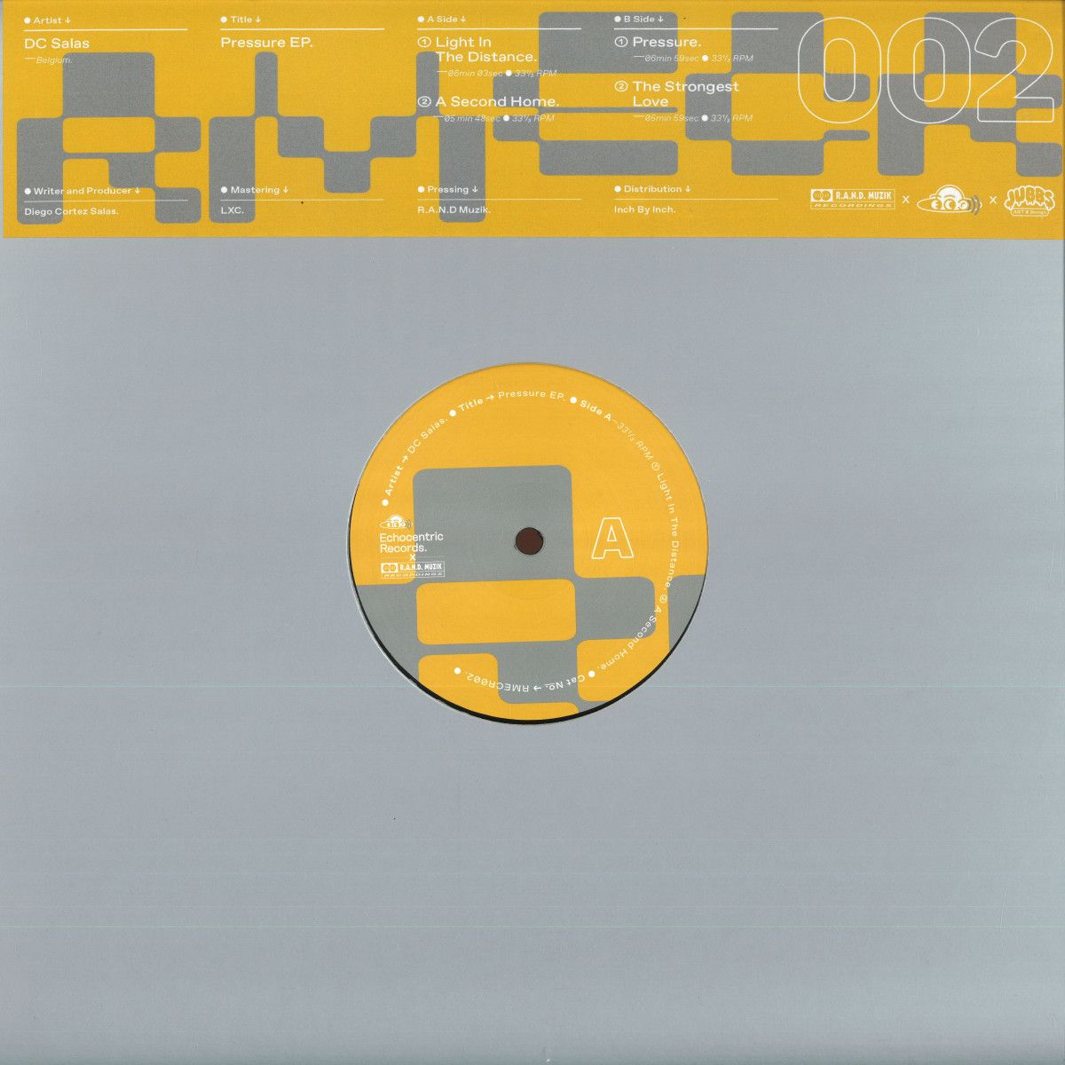 DC Salas - Pressure EP | R.A.N.D. Muzik Recordings (RMECR002)