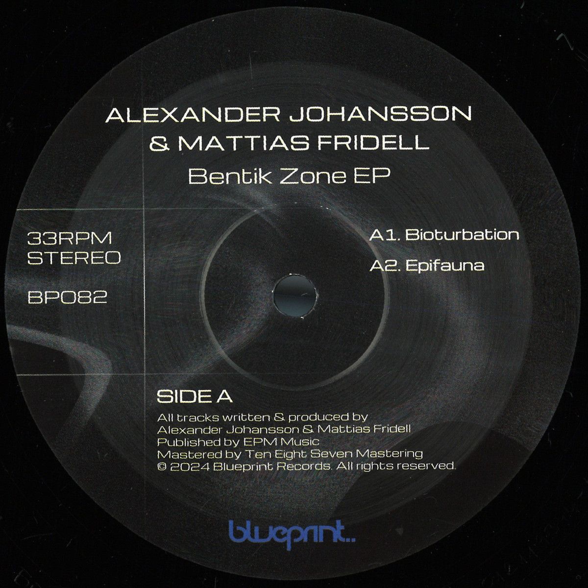 Alexander Johansson & Mattias Fridell - BENTIK ZONE EP | Blueprint (BP082) - main Alexander Johansson & Mattias Fridell - BENTIK ZONE EP | Blueprint (BP082) - main