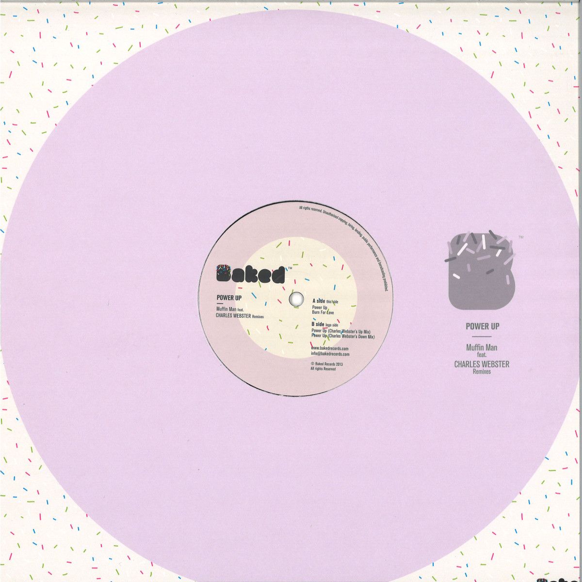 Muffin Man - Power Up | Baked Records (BKD001) - main