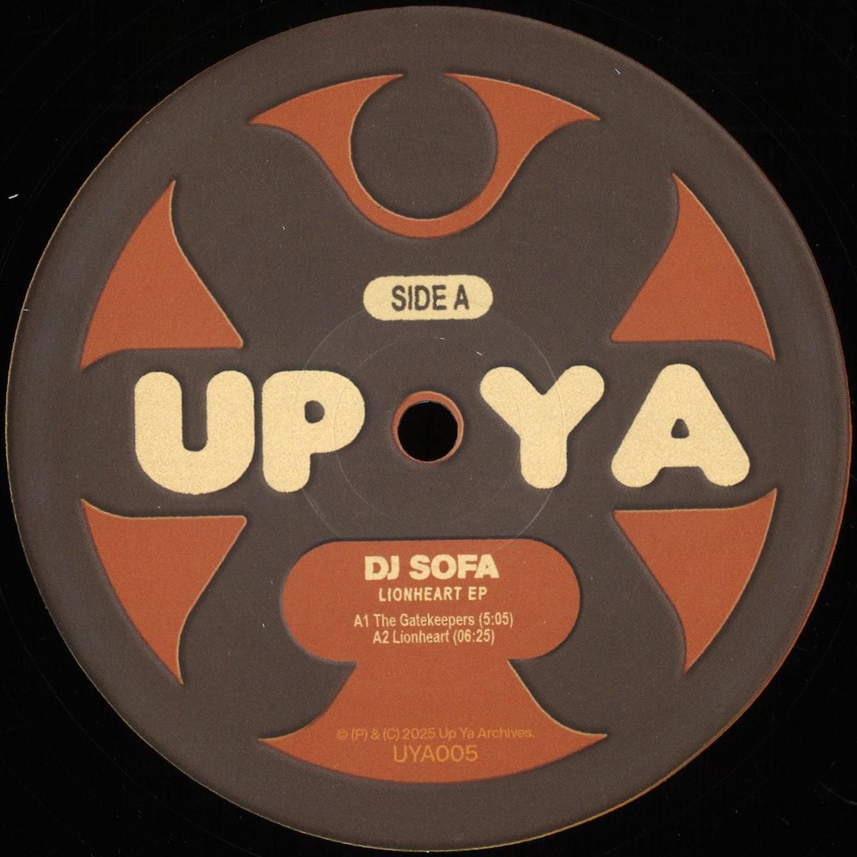DJ Sofa - Lionheart EP | Up Ya Archives (UYA005) - main DJ Sofa - Lionheart EP | Up Ya Archives (UYA005) - main