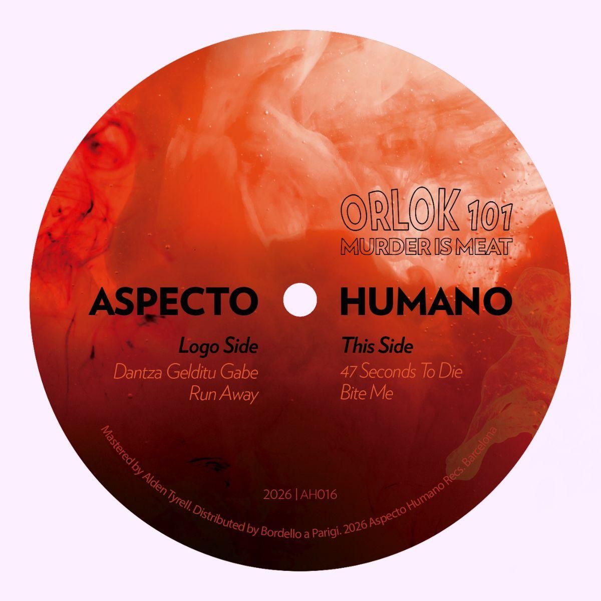 ORLOK 101 - MURDER IS MEAT EP | Aspecto Humano (AH016)