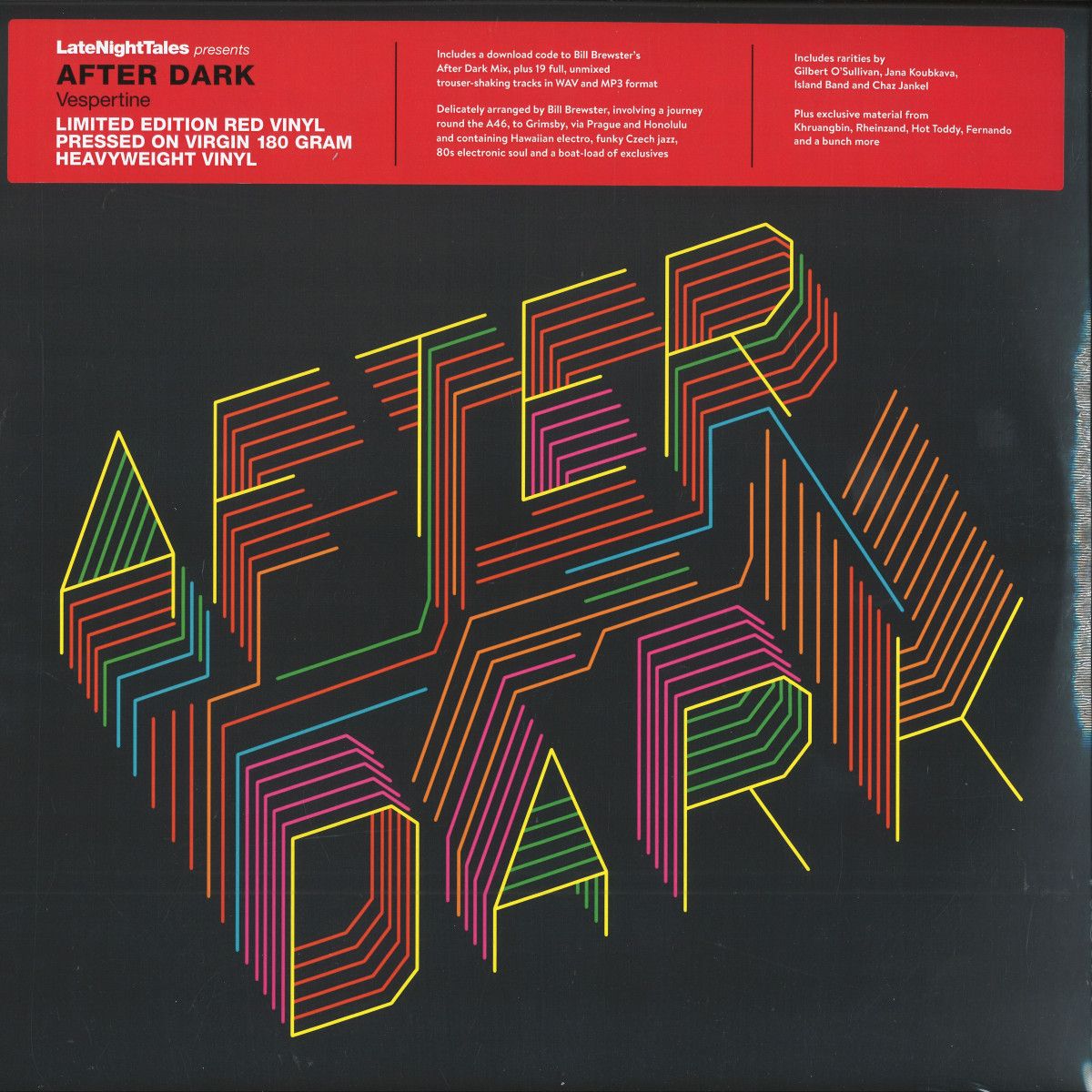 Various  &  Bill Brewster - Late Night Tales Presents After Dark Vespertine LP 2x12" | LATE NIGHT TALES (ALNLP69)