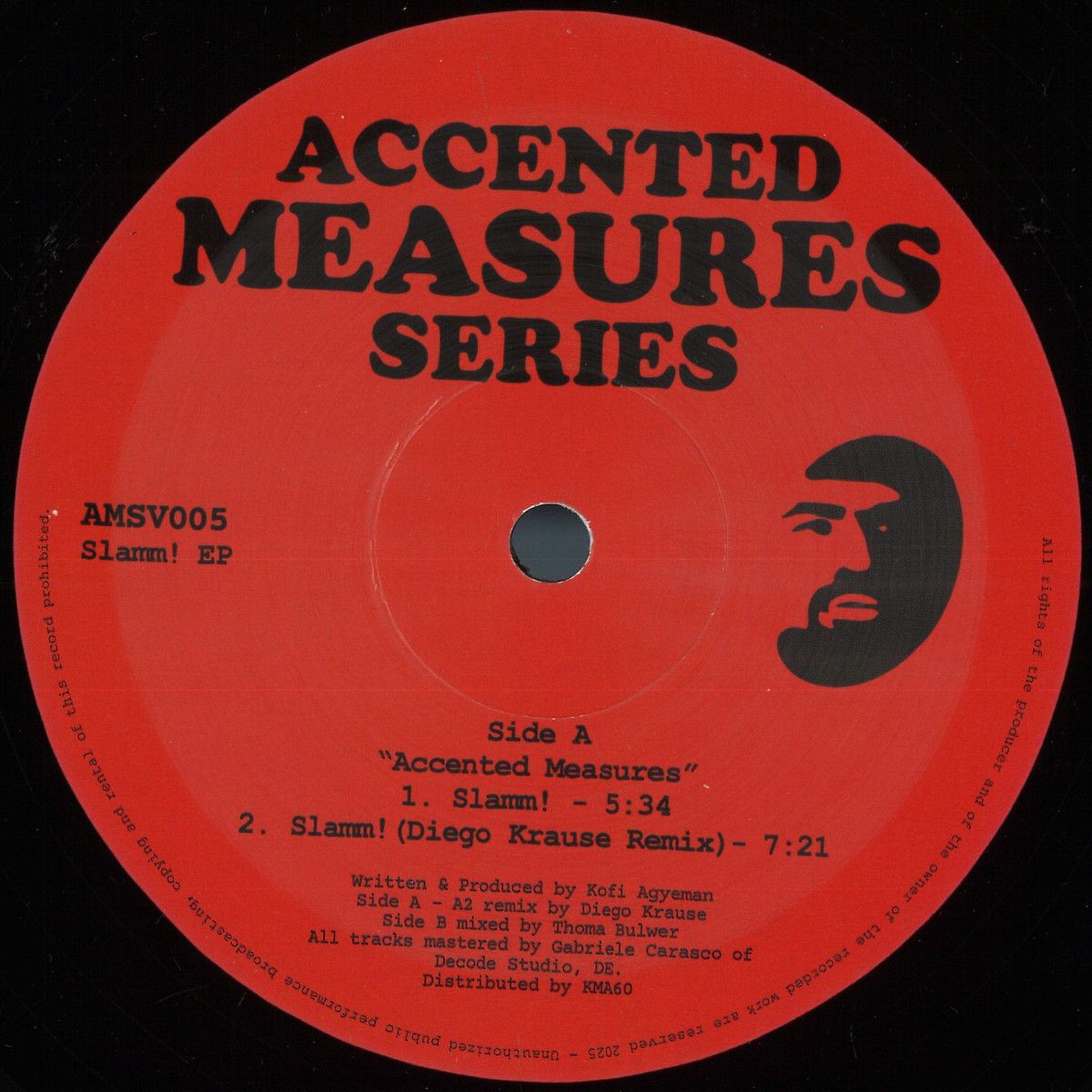 Accented Measures - Slamm! EP | Accented Measures Series (AMSV005) - main Accented Measures - Slamm! EP | Accented Measures Series (AMSV005) - main