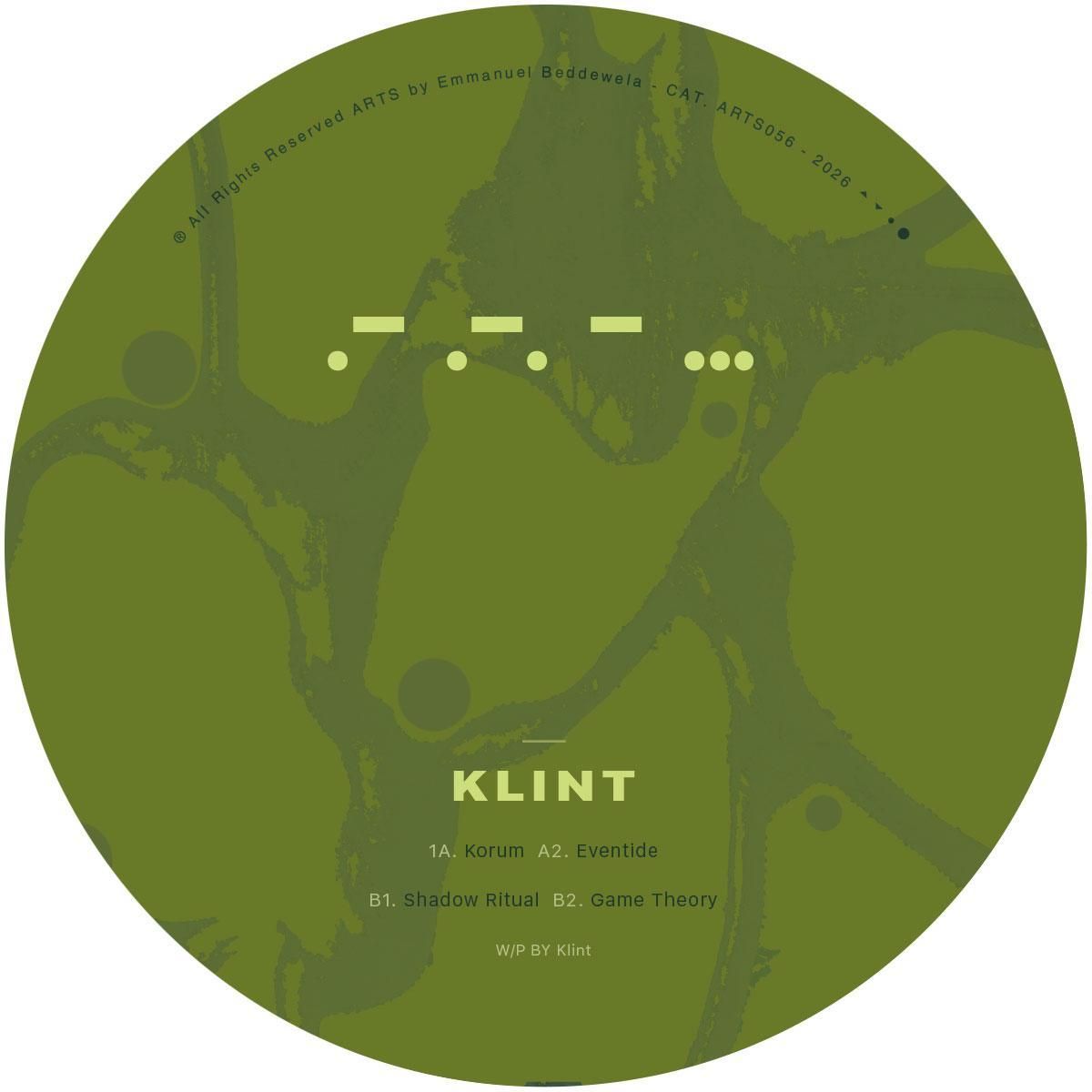 Klint - Korum EP | ARTS (ARTS056) - main