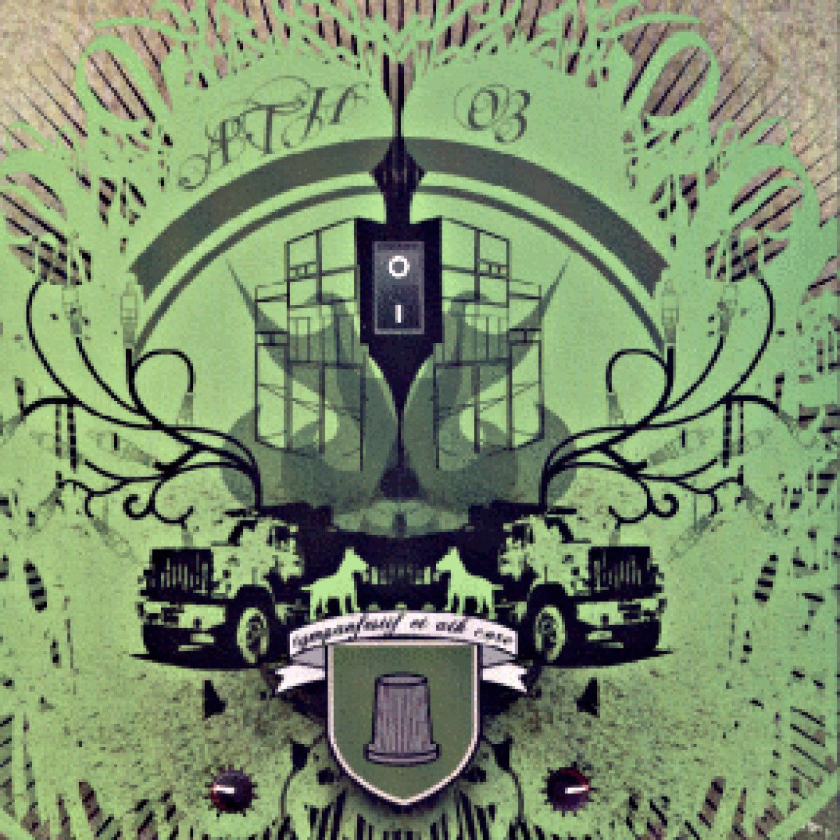 Pec2Mars  &  No6  &  Principactif  &  Acoch - Pombre 2 Sram | ATH Records (ATHCORE03) - main