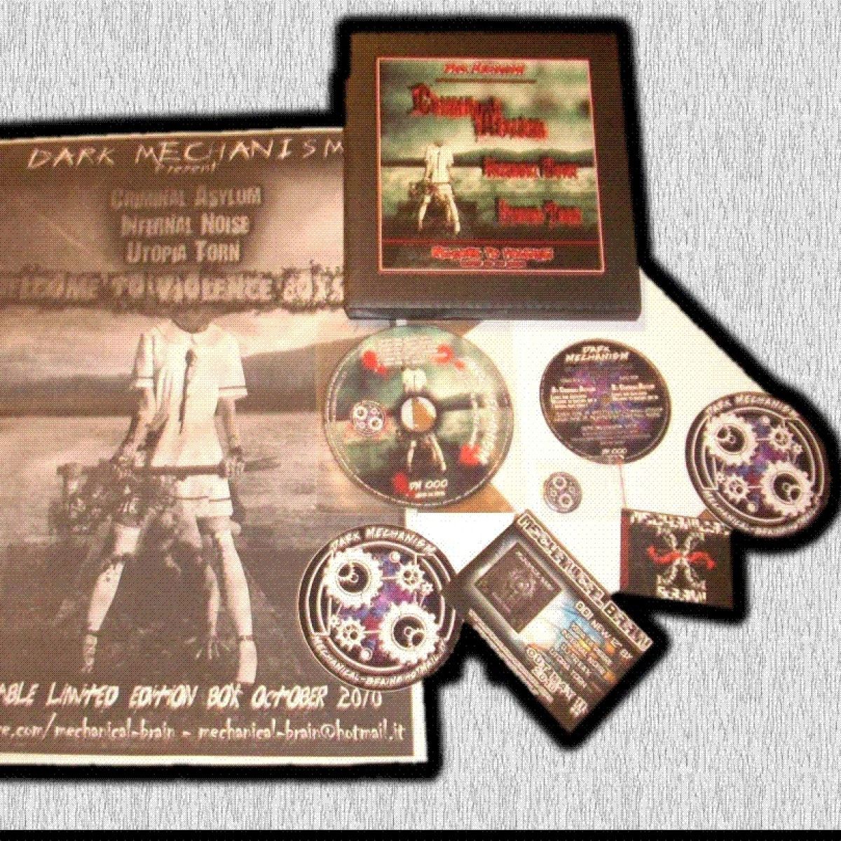 Criminal Asylum  &  Infernal Noise  &  Utopia Torn - Welcome To Violence! | Mechanical Brain (DARKMECHANISM000)