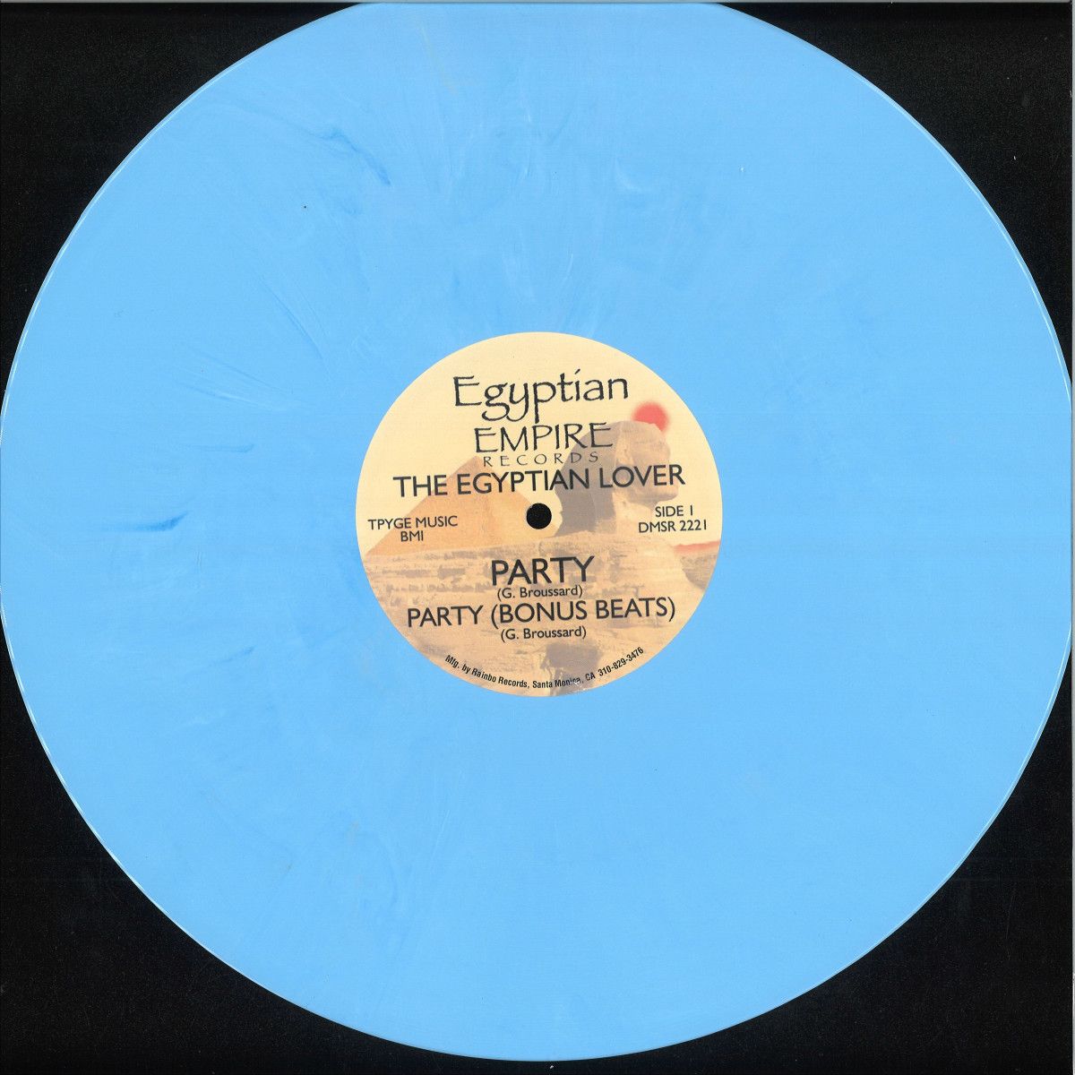 Egyptian Lover - Party | Egyptian Empire Records (DMSR2221BLUE)