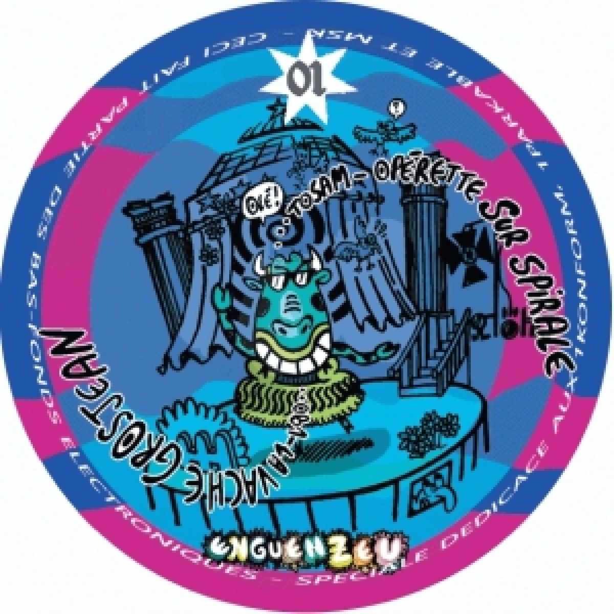 Various - Bas-Fonds Electroniques | Enguenzeu (ENGUENZEU01) - main