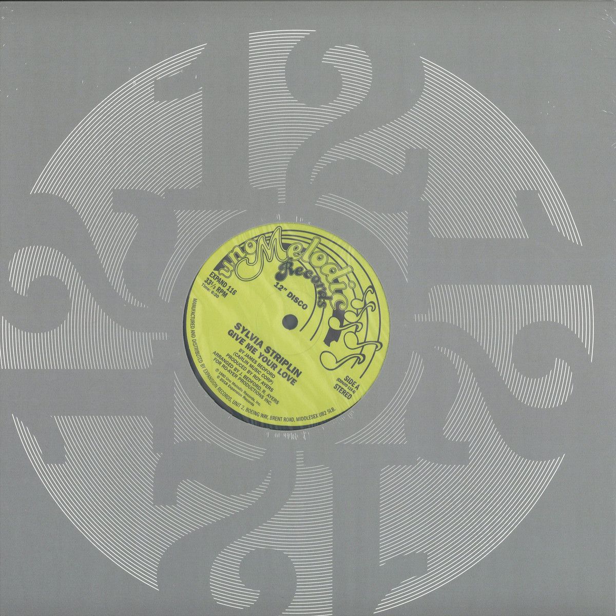 Sylvia Striplin - Give Me Your Love / You Can't Turn Me Away | Expansion (EXPAND116) - main Sylvia Striplin - Give Me Your Love / You Can't Turn Me Away | Expansion (EXPAND116) - main