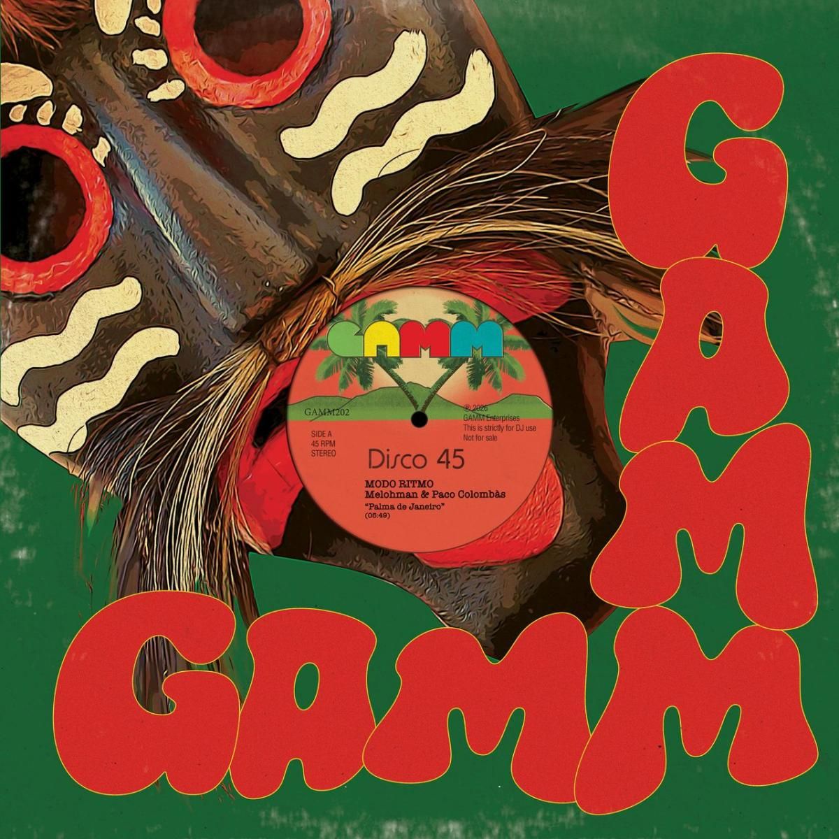 MELOHMAN & PACO COLOMBAS - MODO RITMO | GAMM Recordings (GAMM202) MELOHMAN & PACO COLOMBAS - MODO RITMO | GAMM Recordings (GAMM202)