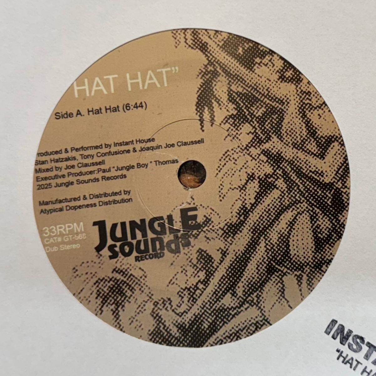 Instant House & Joe Claussell - Hat Hat (7") | Jungle Sounds (GT-568) - main Instant House & Joe Claussell - Hat Hat (7") | Jungle Sounds (GT-568) - main