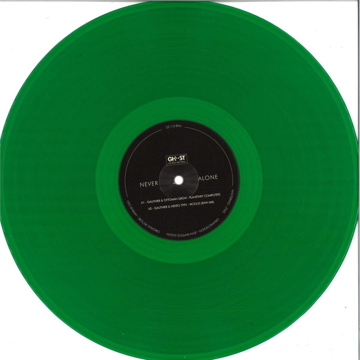 Gauthier - Never Alone | Ghost To Host Records (GTHR004_NOCOVER) - main