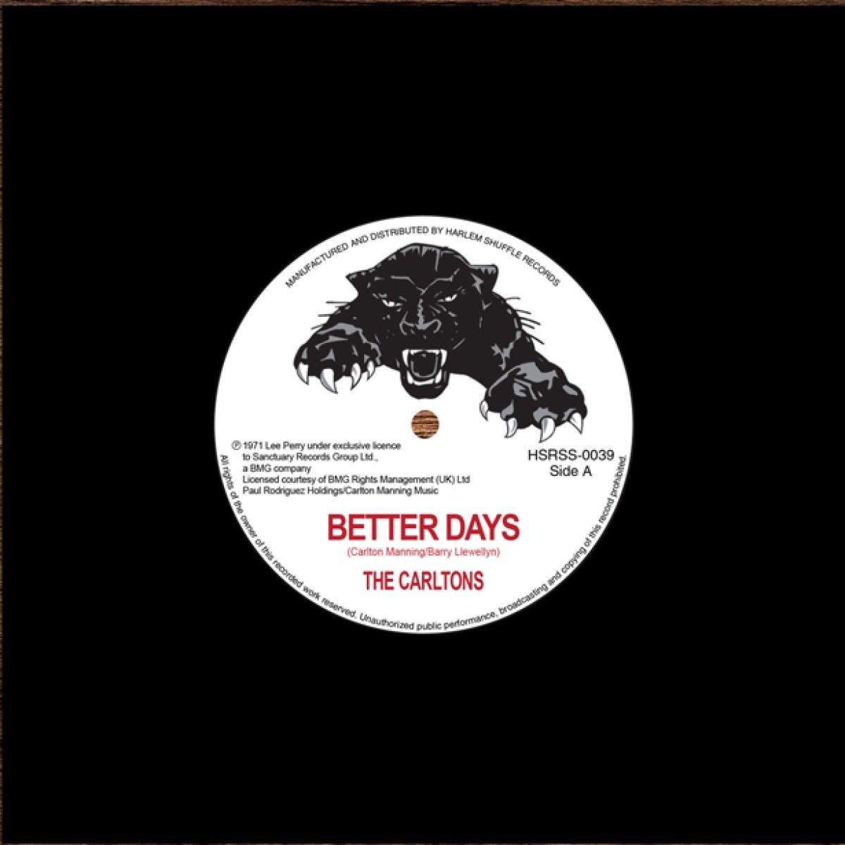 The Carltons & LEE PERRY - BETTER DAYS / STATION UNDERGROUND NEWS (7") | Harlem Shuffle Records (HRHSS0039) - main The Carltons & LEE PERRY - BETTER DAYS / STATION UNDERGROUND NEWS (7") | Harlem Shuffle Records (HRHSS0039) - main