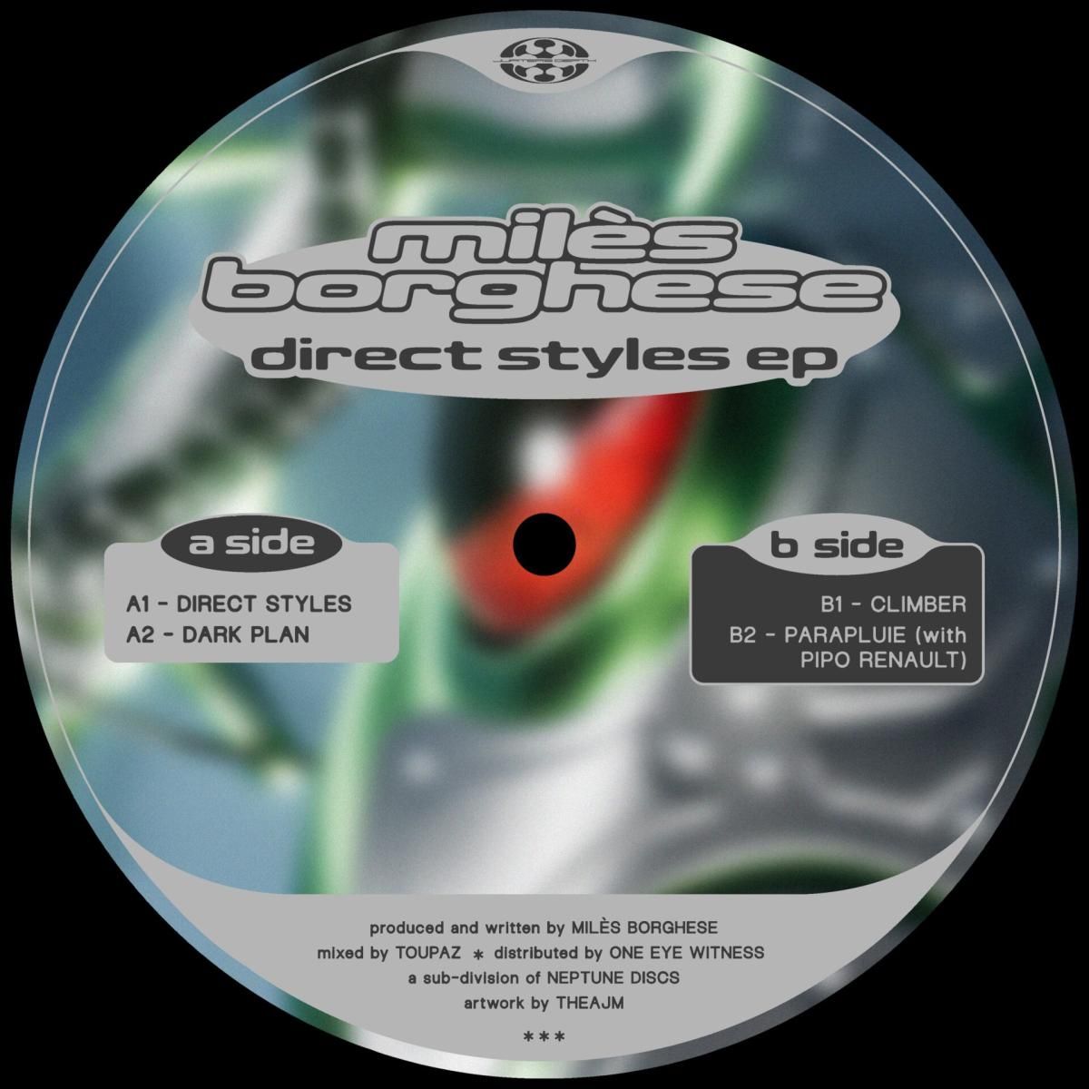 Milès Borghese - Direct Styles EP | Jupiter's Depth (JD002) - main